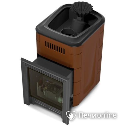 Газовая печь для бани TMF Таймыр Мини 2017 Inox закрытая каменка терракота в Шымкенте